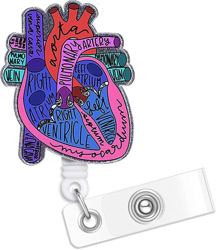 I Don't Know I JUST Work HERE Badge Badge Reel Holder Retractable with ID Clip for Nurse Nursing Name Tag Card Cute Funny Nursing Student Doctor RN Medical Assistant Work Office Alligator Clip in Saudi Arabia