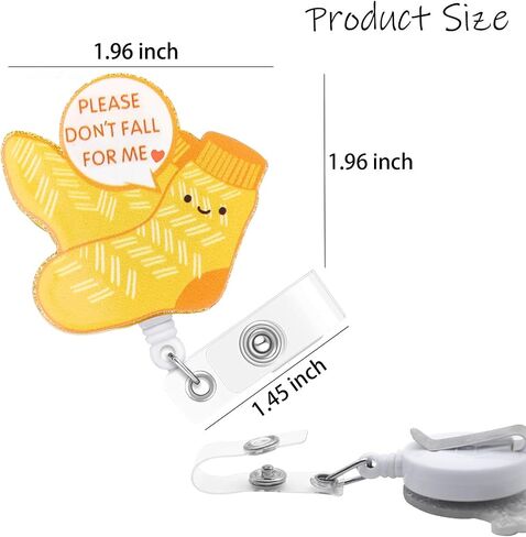 I Don't Know I JUST Work HERE Badge Badge Reel Holder Retractable with ID Clip for Nurse Nursing Name Tag Card Cute Funny Nursing Student Doctor RN Medical Assistant Work Office Alligator Clip in Saudi Arabia