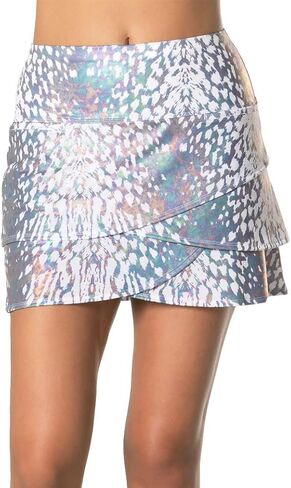 تنورة جولف للسيدات مقاس 16 بوصة من Lucky In Love Oil Slick in Kuwait