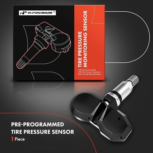 A-Premium Tire Pressure Monitoring System Sensor Compatible with Audi A6 A8 Quattro Volkswagen Touareg Porsche 911 Boxster Cayenne Cayman in Saudi Arabia