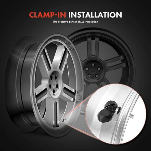 A-Premium Tire Pressure Monitoring System Sensor Compatible with Audi A6 A8 Quattro Volkswagen Touareg Porsche 911 Boxster Cayenne Cayman in Saudi Arabia