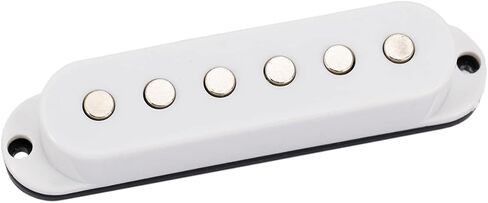 Musiclily Basic 50mm Ceramic Single Coil Neck Pickup for Strat Style Electric Guitar, Black in Saudi Arabia