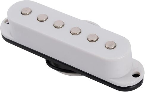 Musiclily Basic 50mm Ceramic Single Coil Neck Pickup for Strat Style Electric Guitar, Black in Saudi Arabia