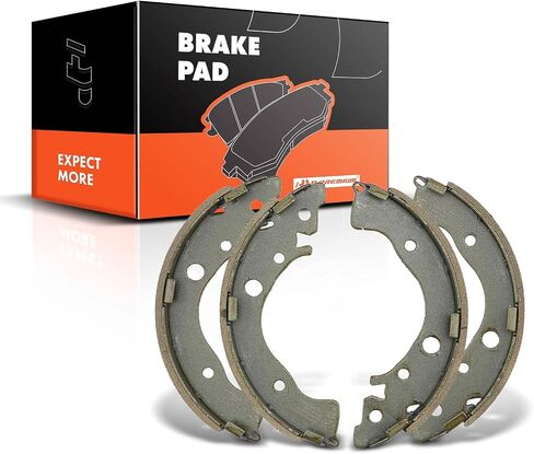 A-Premium Set of 4 Rear Brake Shoes Set Compatible with Honda Civic 2003-2015, Fit 2009-2013/2015-2020, Insight 2010-2014 in Saudi Arabia