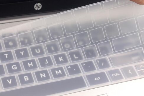غلاف لوحة المفاتيح متوافق مع HP Envy 2-in-1 14" 14-ES، HP 14" Laptop 14-ep 14-em، HP Envy X360 2-in-1 15.6" 15-fe 15-fh 15-ey 15-ew & HP Envy X360 16t-h000 Series الكمبيوتر المحمول (بدون لوحة مفاتيح رقمية) (واضح) in Saudi Arabia