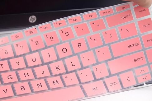 غلاف لوحة المفاتيح متوافق مع HP Envy 2-in-1 14" 14-ES، HP 14" Laptop 14-ep 14-em، HP Envy X360 2-in-1 15.6" 15-fe 15-fh 15-ey 15-ew & HP Envy X360 16t-h000 Series الكمبيوتر المحمول (بدون لوحة مفاتيح رقمية) (واضح) in Saudi Arabia
