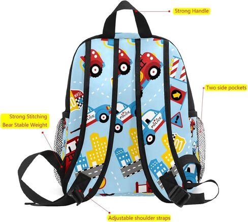 حقيبة مدرسية للأطفال بنات بنين مرحلة ما قبل المدرسة طفل صغير على ظهره لصبي فتاة خفيفة الوزن حقيبة كتاب الكتف للأطفال حزمة الظهر مثالية للطفل إلى رياض الأطفال نمط الأسماك البحرية in Kuwait