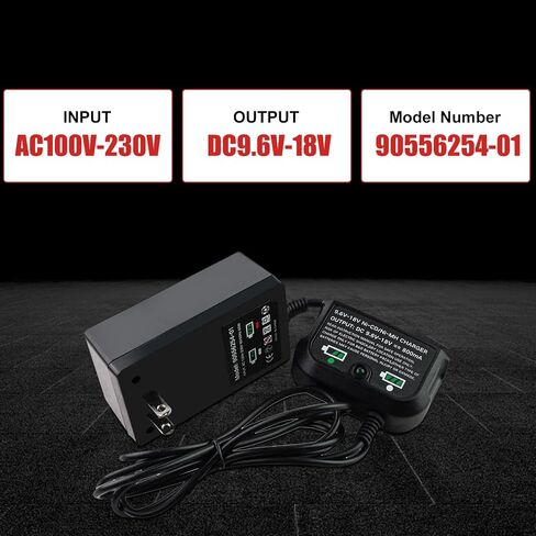 2 Packs 4500mAh Ni-Mh 18 Volt HPB18 Battery and Charger Compatible with Black and Decker 18V Battery A1718 244760-00 Firestorm FSB18 FS18FL FS180BX FS18BX(Black) in Saudi Arabia