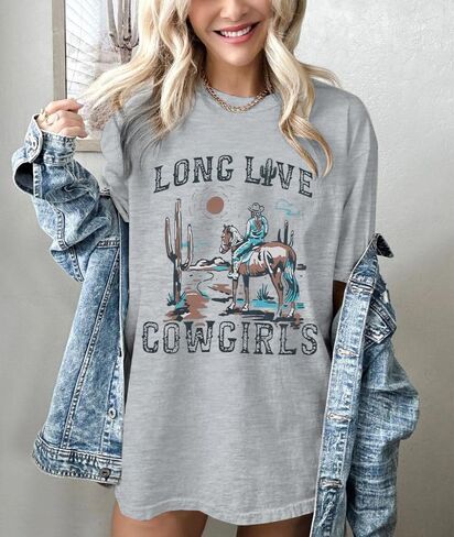 Cowgirl Western Shirts for Women Country Music Outfits Summer Vacation Short Sleeves Tops in Saudi Arabia