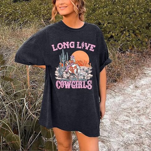 Cowgirl Western Shirts for Women Country Music Outfits Summer Vacation Short Sleeves Tops in Saudi Arabia