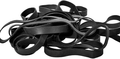 20 Pcs Heavy Duty Rubber Bands Cord File Folders Elastic Band Wide Wrapping Bands for Office School Supplies in Saudi Arabia