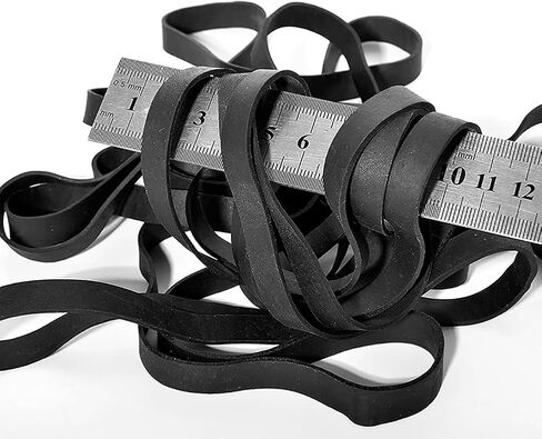 20 Pcs Heavy Duty Rubber Bands Cord File Folders Elastic Band Wide Wrapping Bands for Office School Supplies in Saudi Arabia