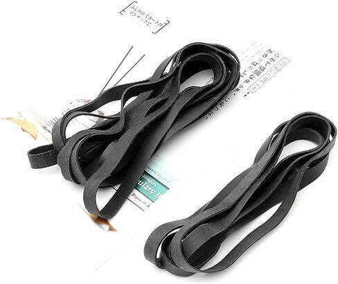 20 Pcs Heavy Duty Rubber Bands Cord File Folders Elastic Band Wide Wrapping Bands for Office School Supplies in Saudi Arabia