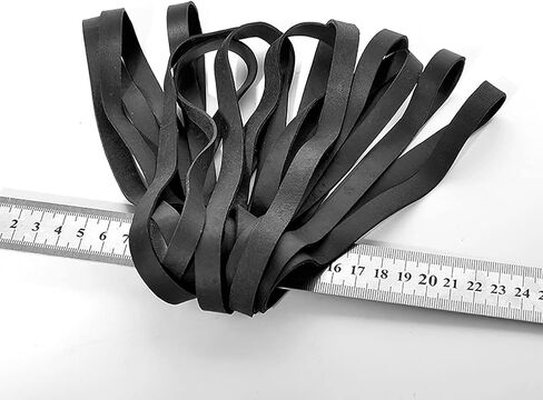 20 Pcs Heavy Duty Rubber Bands Cord File Folders Elastic Band Wide Wrapping Bands for Office School Supplies in Saudi Arabia