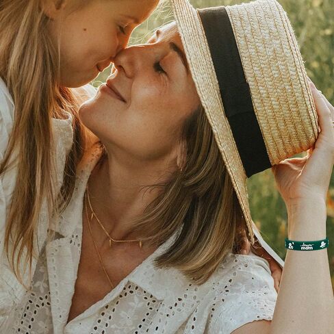 24 عبوة من أساور السيليكون لعيد الأم السعيد، لوازم الحفلات، شكرًا لك أمي، أساور معصم مطاطية تحفيزية، أفضل هدايا عيد ميلاد للأم، هدايا جوائز، مجموعة من الأساور، حقيبة جودي in Kuwait