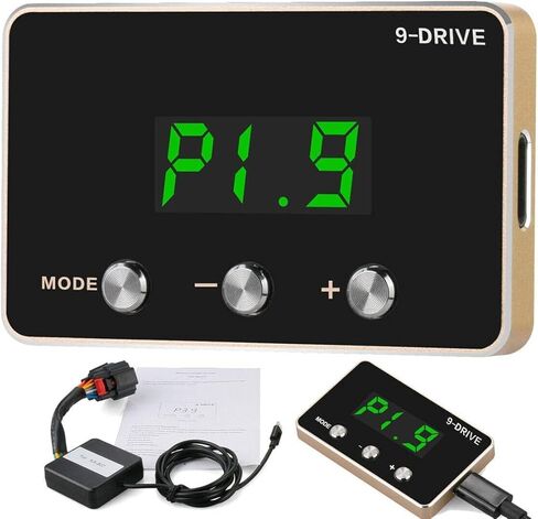 جهاز التحكم في استجابة الخانق من WonVon، 9 محركات 9 أوضاع تحكم إلكتروني عالمي في الخانق لسيارة دودج رام فورد هوندا شيفروليه (أخضر) in Kuwait