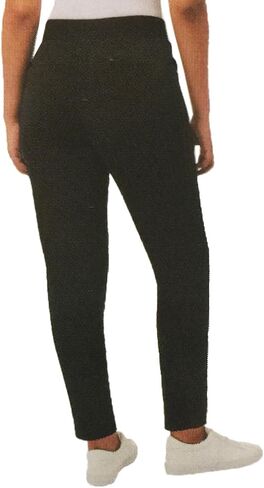 32 Degrees Women's Lightweight No Drawstring Pull On Pant (US, Alpha, Large, Regular, Regular, Black) in Saudi Arabia