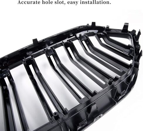 Front Grill/Grilles Kidney Grill Replacement for BMW X6 Series G06 2020-IN (Gloss Black) in Saudi Arabia