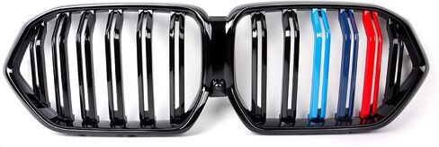 Front Grill/Grilles Kidney Grill Replacement for BMW X6 Series G06 2020-IN (Gloss Black) in Saudi Arabia