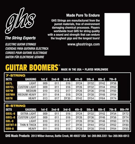 أوتار الجيتار الكهربائي (GBTNT-8) in Saudi Arabia