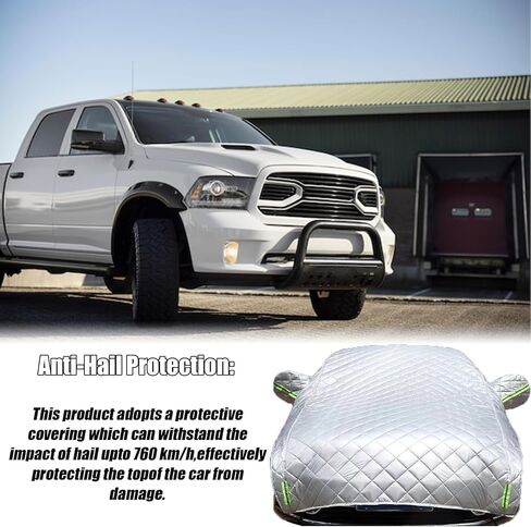 Hail Protector Car Cover, Car Cover Against Hail, Car Hail Cover Protector, Hail Cover for Car, Hail Blankets for Car, Thicken Hail Cover for SUV, Windshield Hail Protector (Sedan) in Kuwait