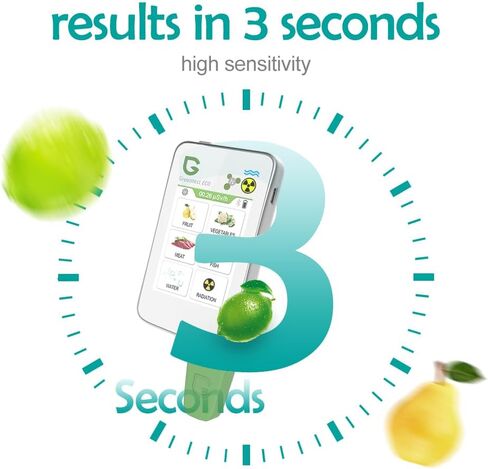 جهاز اختبار جودة مياه الشرب من Greentest، جهاز قياس TDS، جزء في المليون + كاشف رقمي للطعام، جهاز اختبار النترات للفواكه والخضروات ومياه اللحوم والأسماك in Kuwait