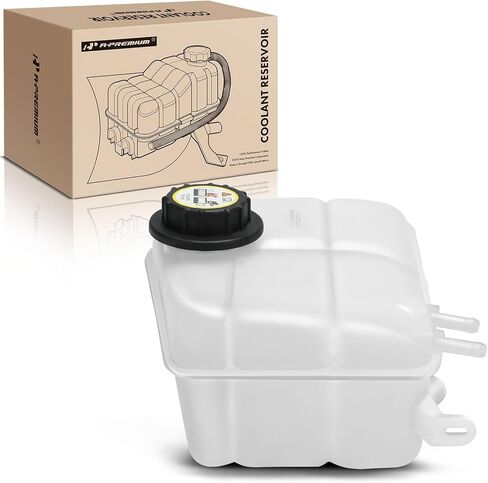 A-Premium Engine Coolant Overflow Recovery Reservoir Tank with Cap Compatible with Ford Transit Connect 2010 2011 2012 2013 2.0L, Replaces for 8T1Z8A080A, 9T1Z8100A in Saudi Arabia