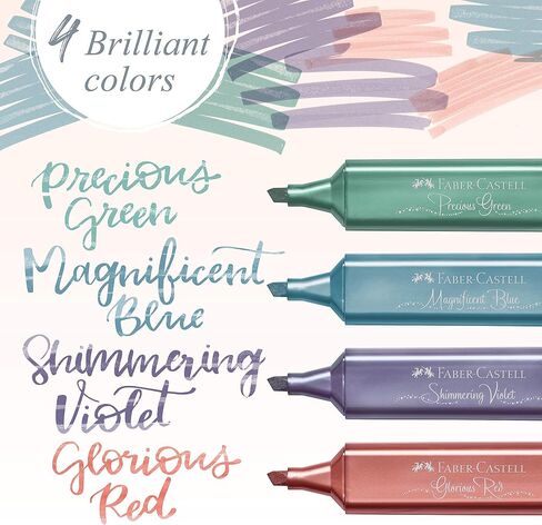 Faber-Castell 154673 – Highlighter TL 46, Metallic Copper, 1 Piece in Saudi Arabia