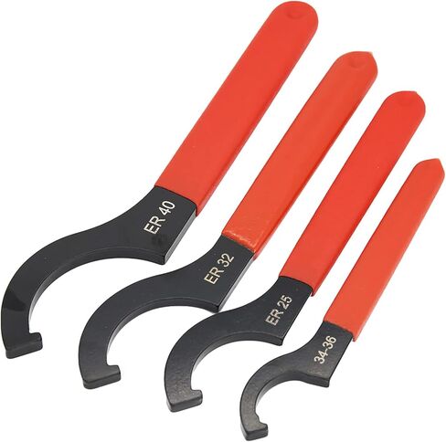 kako أداة تعديل كويلوفر 4 قطع مفتاح ربط فولاذي، مجموعة أدوات مفتاح ربط كويلوفر، أداة تعديل الصدمات كويلوفر لفائف فوق طقم مفتاح ربط يناسب معظم صدمات كويلوفر in Kuwait