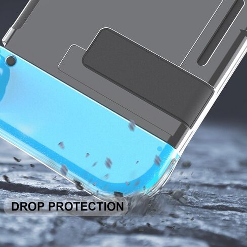 Case for Switch, Clear Protective Case Transparent Soft TPU Case Flexible Cover Shell for Switch in Kuwait