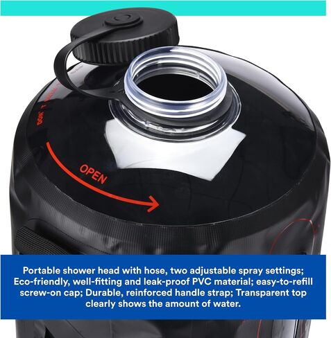HappyPo Camping Shower - Portable Camping Solar Shower Pump in Saudi Arabia