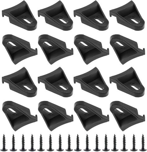 Car Speaker Clamp DGZZI 16PCS Black Car Subwoofer Speak Grill Clips with Screws in Saudi Arabia