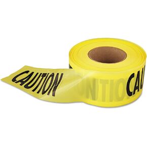 Empire Level 71-1001 1000-Feet by 3-Inch Caution Barricade Tape, Yellow