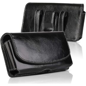 Belt Holster Case for iPhone 15 Pro Max 12 Pro Max, kiwitatá Cell Phone Belt Holder with Clip Pouch Case for iPhone 14 Pro Max 8 Plus/13 Pro Max Galaxy S22 Ultra A54 A53 A52