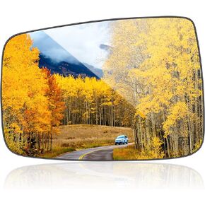 مرآة زجاجية للرؤية الخلفية من جانب السائق، مرآة خارجية متوافقة مع مرآة الشاحنة Ram 1500 2500 2009 2010 2011 2012 2013 2014 2015 2016 2017 2018 (جانب السائق) in Kuwait