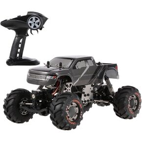 GoolRC 2098B RC Car for Kids and Adults, 1/24 Scale 2.4GHz Remote Control Car, 4WD 4WS Devastator Rock Crawler with Double Servo Off-Road RC Electric Toy Car RTR