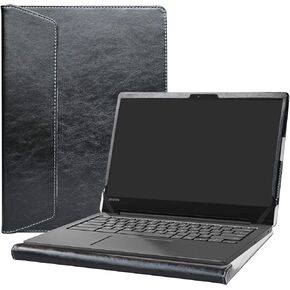 Alapmk غطاء حماية لجهاز Lenovo Chromebook S330/ThinkPad E14/ThinkBook 14/ideapad S340 14 S340-14API & Acer Chromebook 314 C933 CB314-1H للكمبيوتر المحمول [ملاحظة: غير مناسب لجهاز Chromebook C330 C340]، أسود