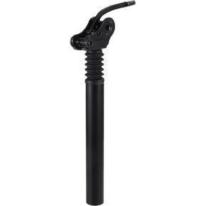 Bicycle Seat Post / Inner Adjustable Bike Seat for MTB Mountain Bike / Durable Aluminum Alloy Iron 30.4x300mm / 1Pcs Black