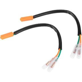 Acouto for Turn Signal Wiring Adapters XF220102 Motorcycle Turn Signal Plug Converter Parts Replacement for Z125 Z250 Z300 Z650 Z900