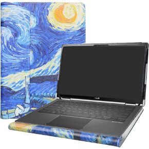 Alapmk Protective Case for 13.3" Dell Latitude 7330 7320 & HP Elite Dragonfly/Envy 13 13-baXXXX/Envy x360 13 13-ayXXXX 13-bdXXXX/EliteBook x360 1030 G7 G8 & ASUS Q326FA/VivoBook S13 S333JA,Black