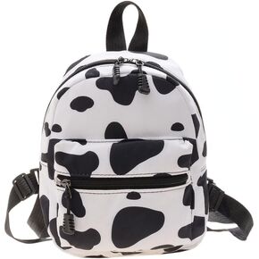 Casual Nylon Women Mini Backpack Fashion Solid Color Preppy Style Female Small Travel Knapsack Rucksacks (Style A White)