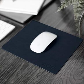 Full Grain Premium Real Leather Mouse Pad (Chocolate)