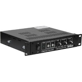 Earthquake Sound XJ-300ST Home Audio 300W Class J Stereo Modular Power Amplifier - Mono, 2, and 2.1 Channel for Passive Speakers, Subwoofers, and Tactile Transducers