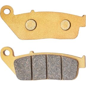 Semi-Metallic-Pro Front Brake Pads for Honda Shadow VLX 600 VT600 1994-2007, OEM# 06455-MW3-415 06455-MW3-406 06455-MW3-405