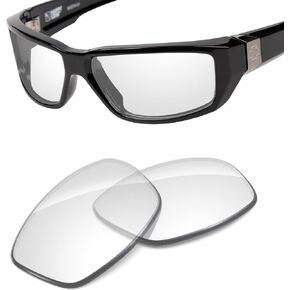 Performance Replacement Lenses Compatible with Spy Optic Dirty Mo - UV400 Clear