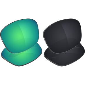 عدسات كلفانية بديلة لنظارات Arnette Quick Draw AN4178 مقاس 59 مم - اليشم + الأسود المستقطب - حزمة كومبو in Kuwait