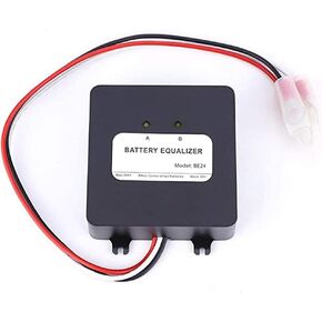 24V Battery Equalizer 2 x 12V Batteries Voltage Balancer Charger for Gel Flood AGM Lead Acid Lithium Battery (HA01 Balancer)
