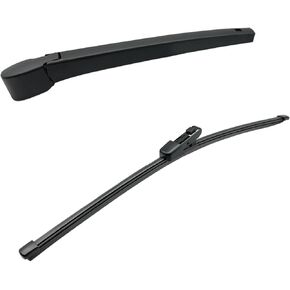 Rear Windshield Wipers Blade Arm Set for Volkswagen Tiguan 2018-2023, Back Glass Wiper Arm Blade Replacements All Seasons Fit,Replacement OE: 5NN-955-707-03C