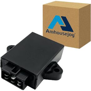 Amhousejoy Motorcycle CDI Ignitor Box Digital Ignition Fit for Suzuki GN250 Motorcycle