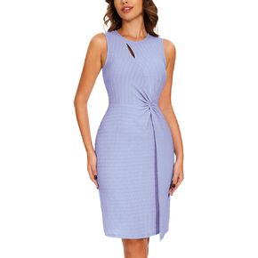 Wedtrend Women's Work Dress 2024 Bodycon Pencil Dress Twist Cocktail Party Dresses